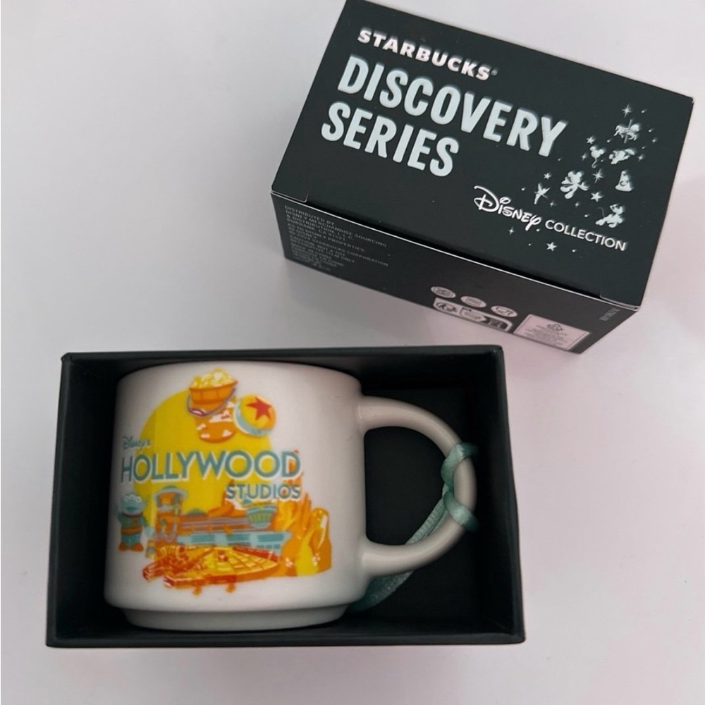 Starbucks x Disney Discovery Series HOLLYWOOD STUDIOS 2oz ornament